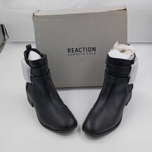 Kenneth Cole, Salt Biker Boot, Black, Women's Size 6